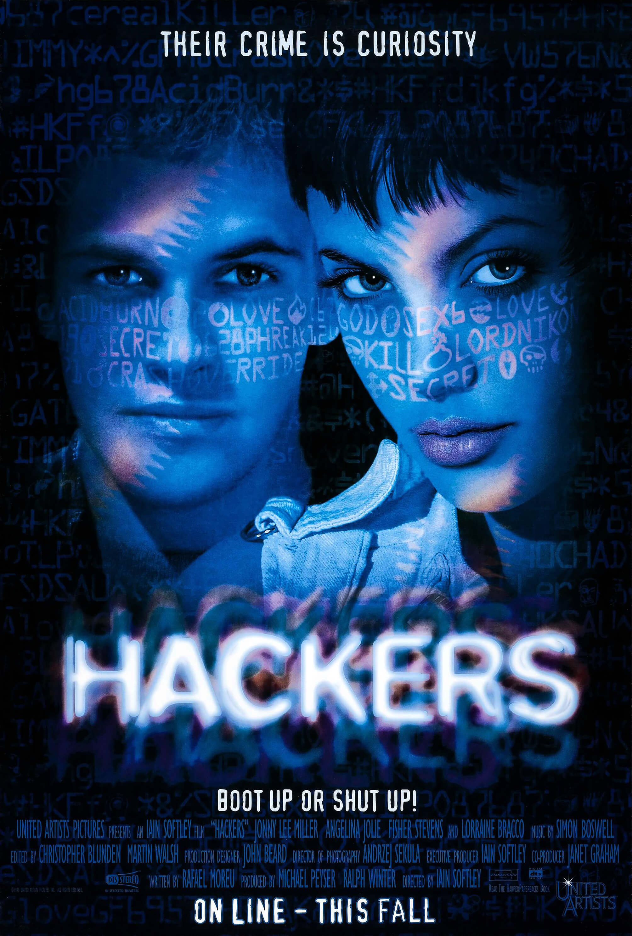 hackers 1995 poster